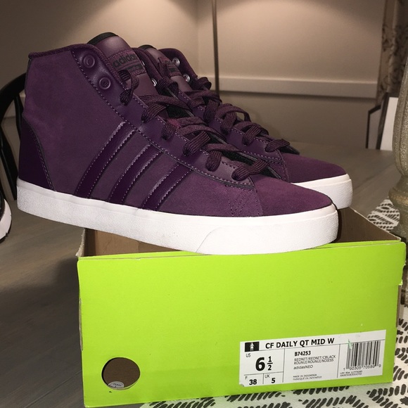 💜Adidas Neo High Top - 6.5W - NIB💜 - Picture 6 of 7